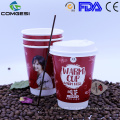 paper hot cups with lids_disposable coffee mugs_eco friendly disposable coffee cups